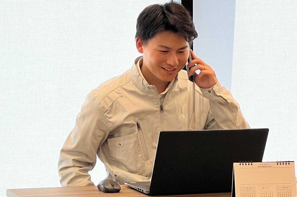 お客様の課題を解決したときにやりがいを感じます